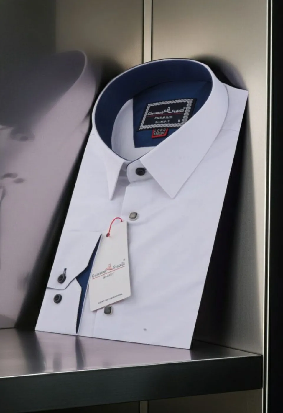 8 Drop Slim Fit Uzun Kol Düz Renk Saten Erkek Gömlek 3GMK334005001