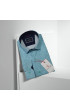 Slim Fit Uzun Kol Desenli Erkek Gömlek 3GMK314101003
