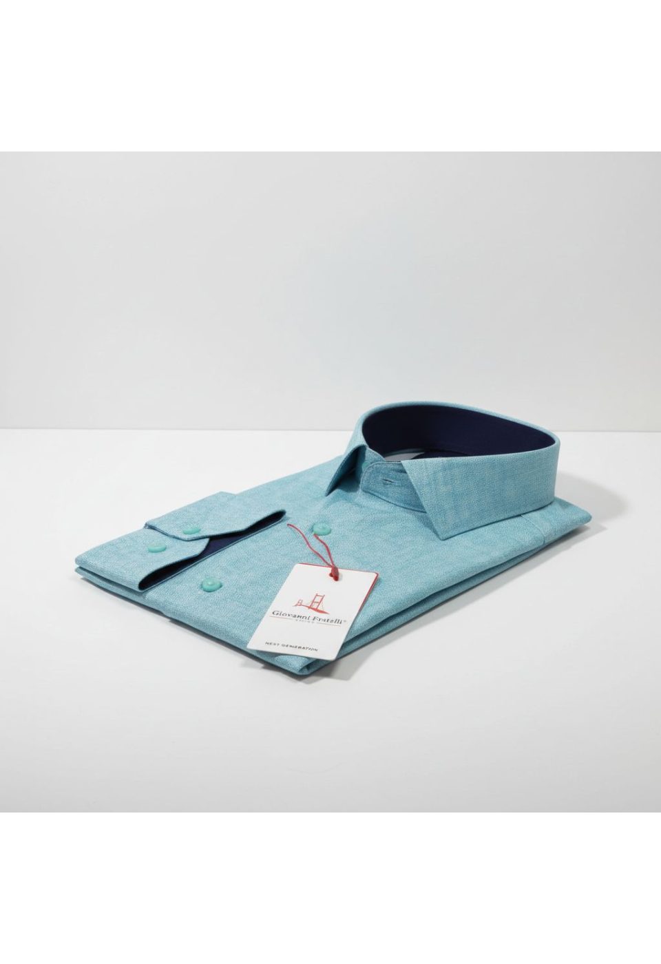 Slim Fit Uzun Kol Desenli Erkek Gömlek 3GMK314101003 - Giovanni Fratelli