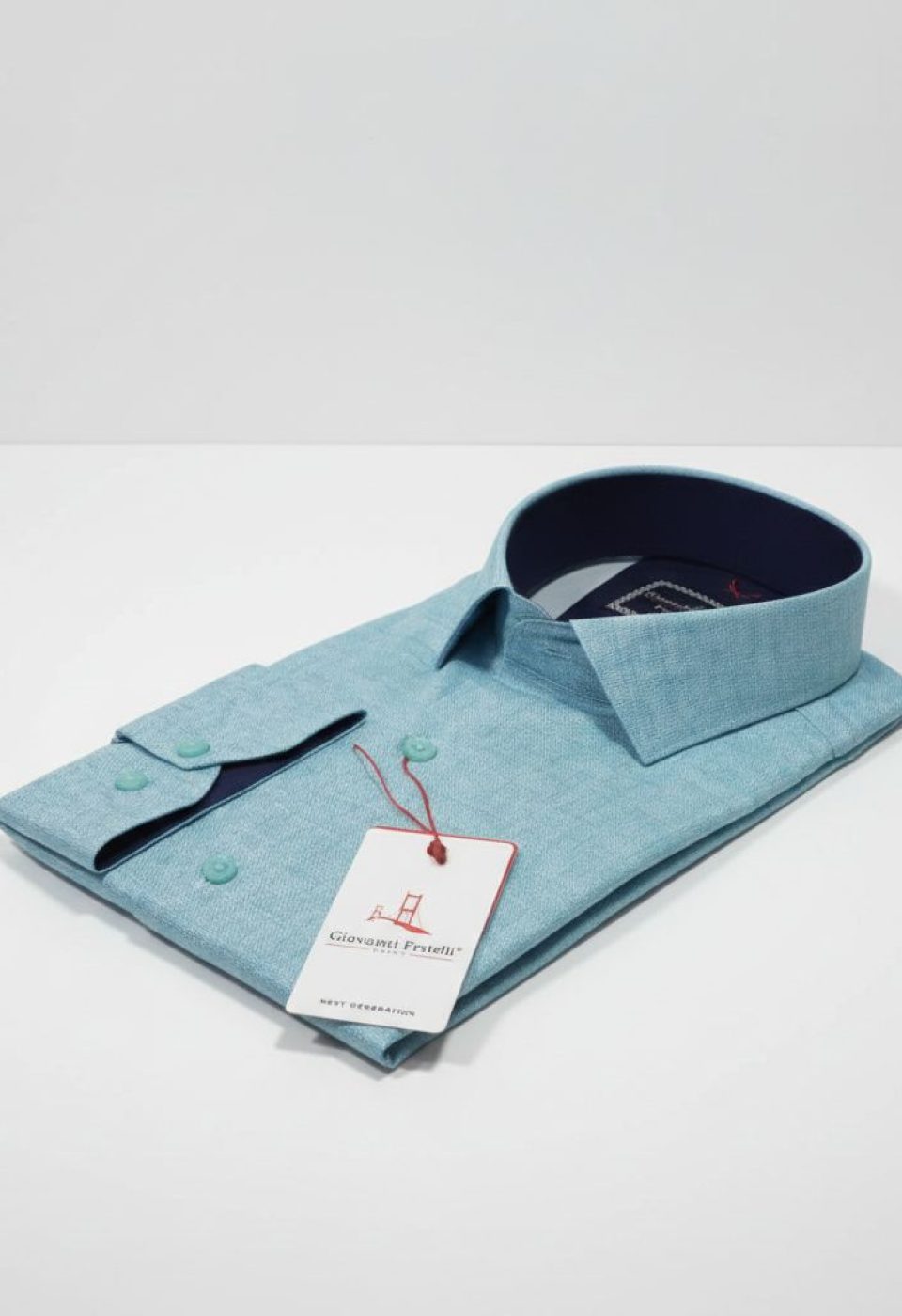 Slim Fit Uzun Kol Desenli Erkek Gömlek 3GMK314101003 - Giovanni Fratelli