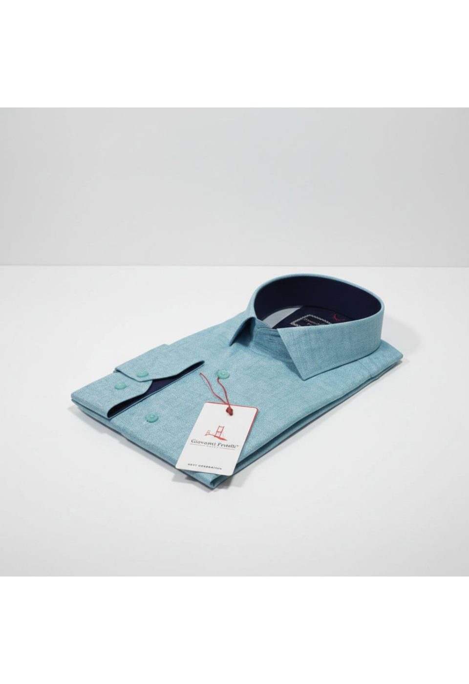 Slim Fit Uzun Kol Desenli Erkek Gömlek 3GMK314101003 - Giovanni Fratelli