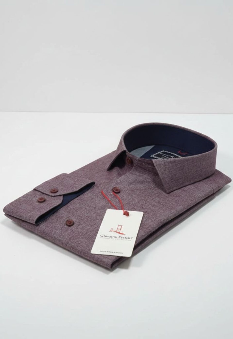 Slim Fit Uzun Kol Desenli Erkek Gömlek 3GMK314101019 Slim Fit Uzun Kol Desenli Erkek Gömlek 3GMK314101019