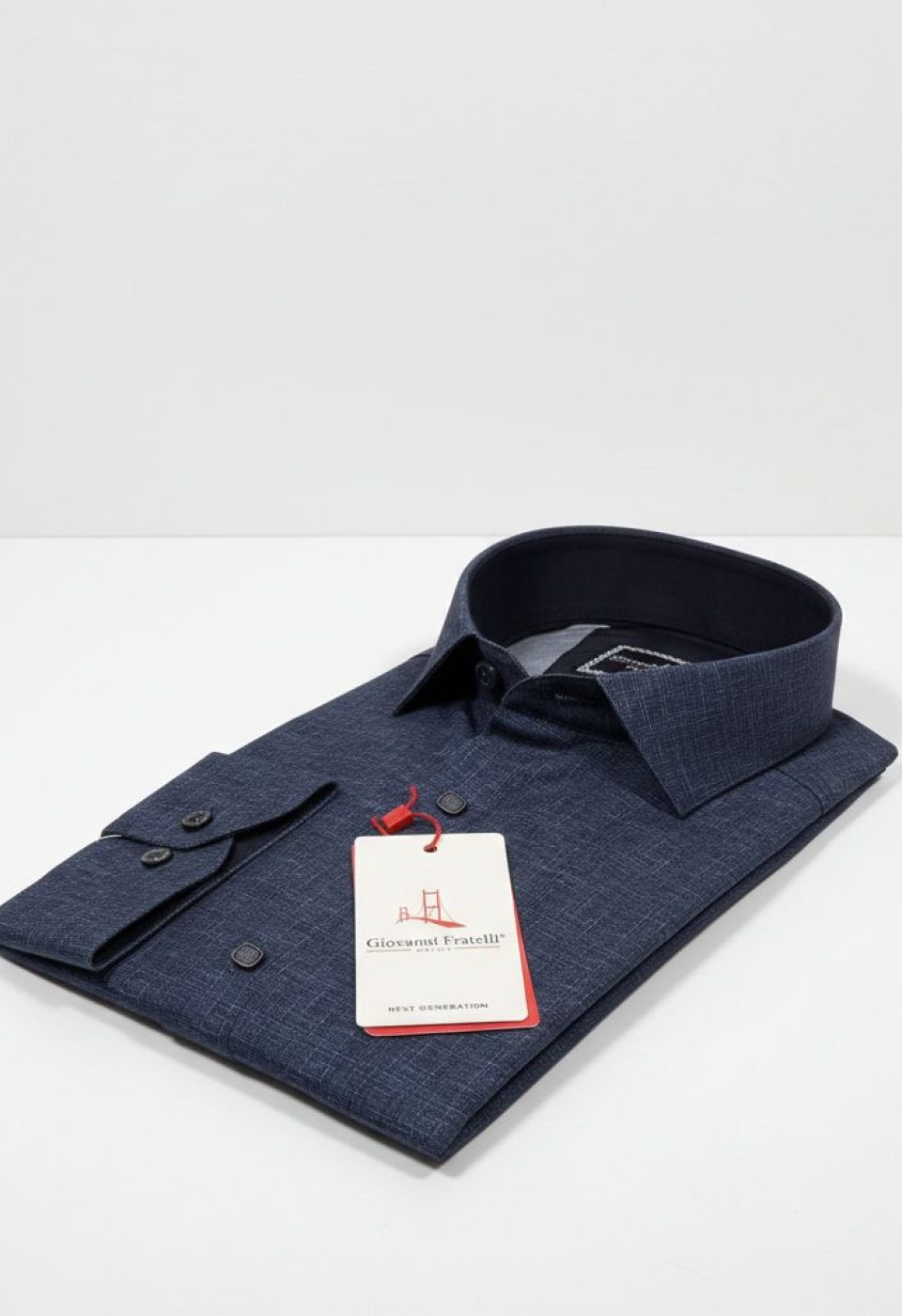 Slim Fit Uzun Kol Desenli Erkek Gömlek 3GMK314103011 - Giovanni Fratelli