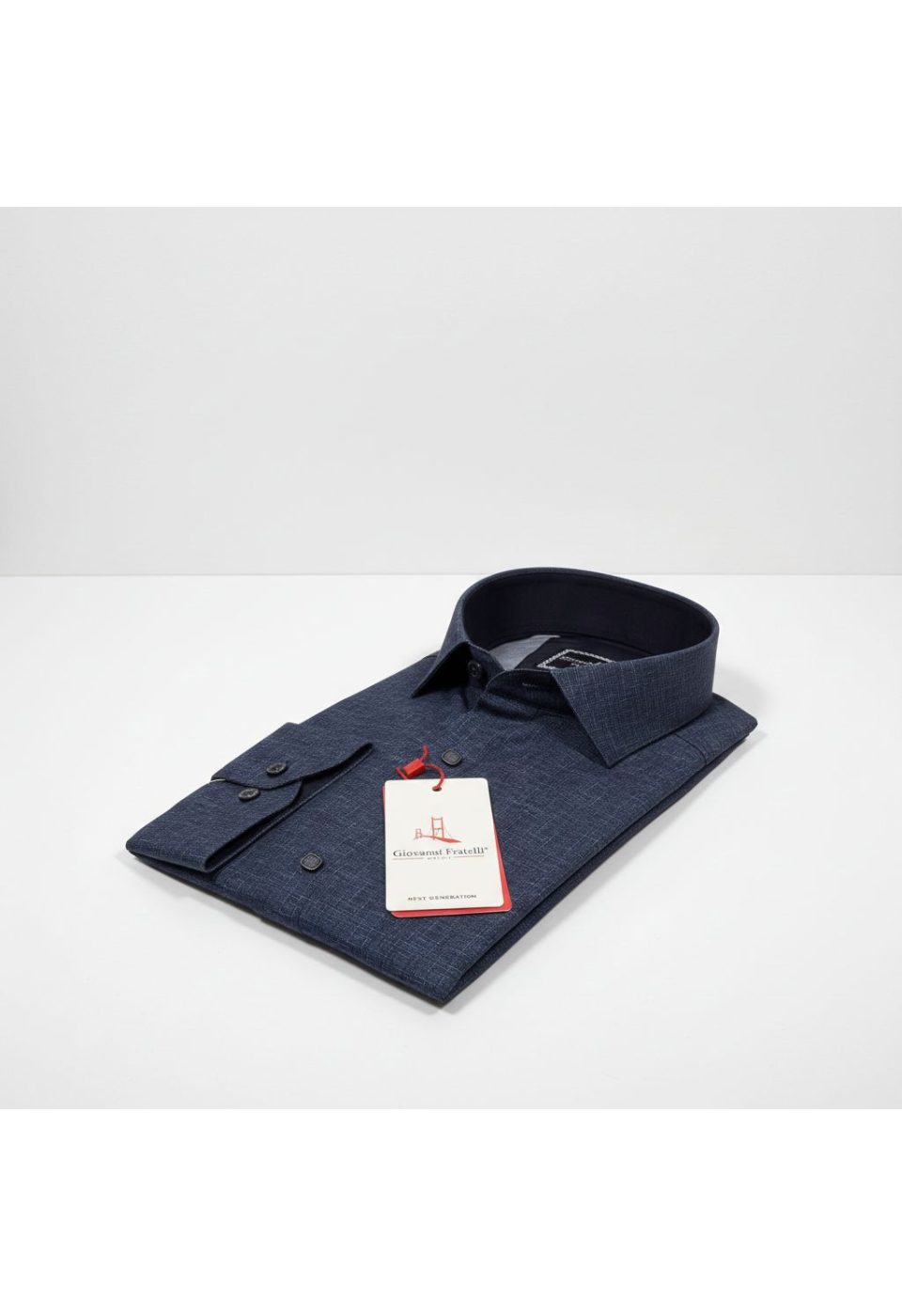 Slim Fit Uzun Kol Desenli Erkek Gömlek 3GMK314103011 - Giovanni Fratelli