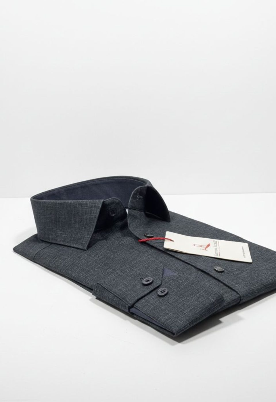 Slim Fit Uzun Kol Desenli Erkek Gömlek 3GMK314103015 - Giovanni Fratelli