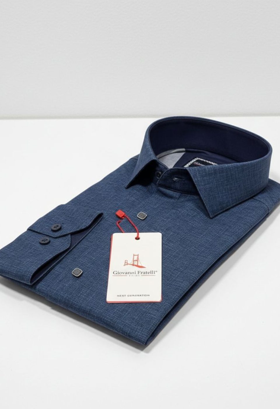 Slim Fit Uzun Kol Desenli Erkek Gömlek 3GMK314103016 - Giovanni Fratelli