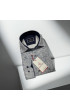 Slim Fit Uzun Kol Desenli Erkek Gömlek 3GMK314104001