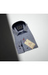 Slim Fit Uzun Kol Desenli Erkek Gömlek 3GMK314105003