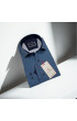Slim Fit Uzun Kol Desenli Erkek Gömlek 3GMK314109003