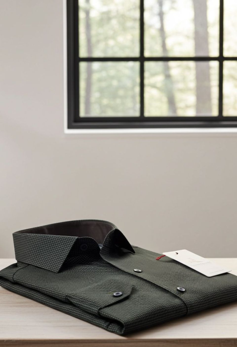 Slim Fit Uzun Kol Desenli Erkek Gömlek 3GMK314109010 - Giovanni Fratelli