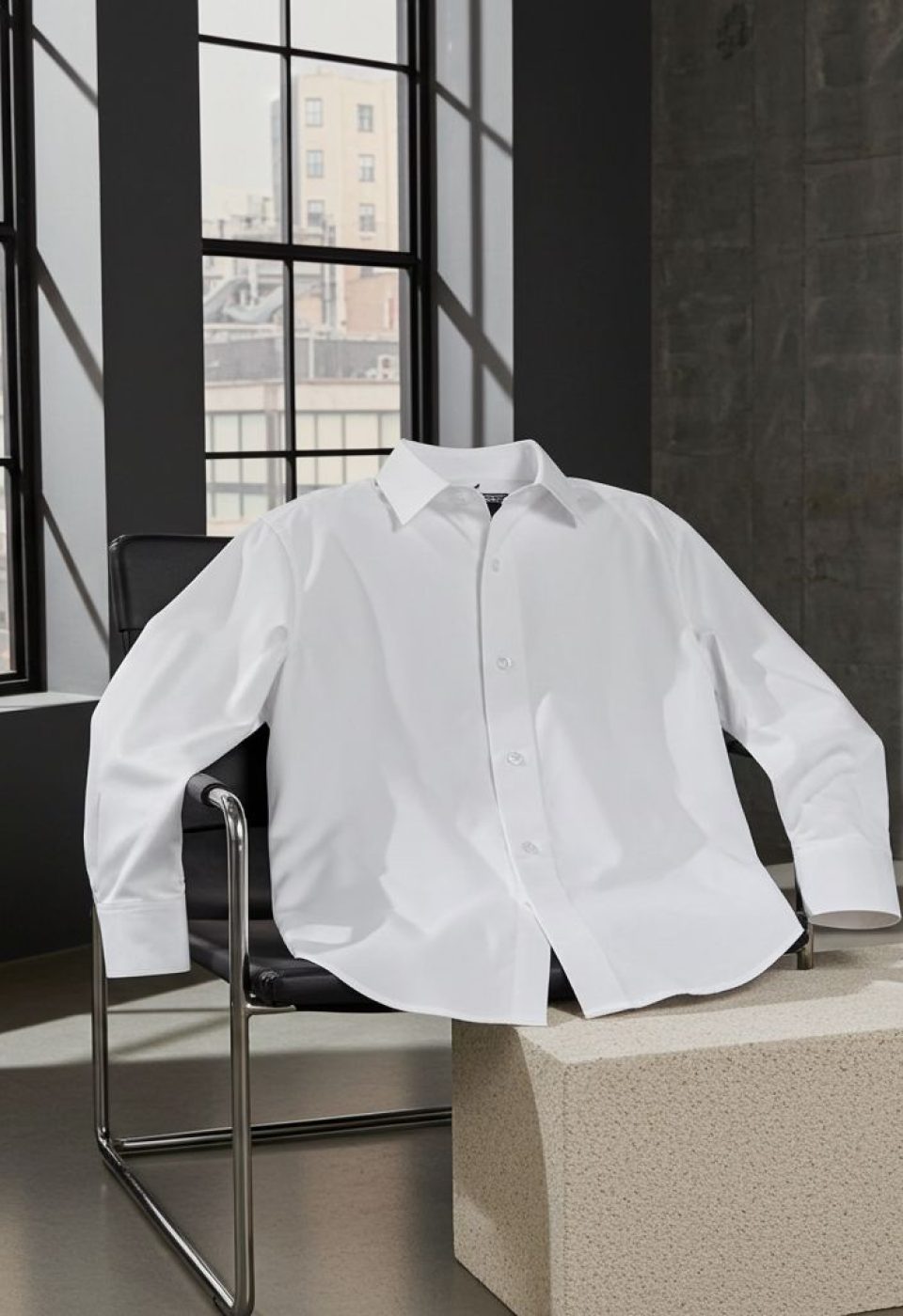 Slim Fit Uzun Kol Düz Renk Rubi Saten Erkek Gömlek 3GMK324201001 - Giovanni Fratelli