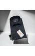 Slim Fit Uzun Kol Düz Renk Rubi Saten Erkek Gömlek 3GMK324201003