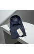 Slim Fit Uzun Kol Düz Renk Rubi Saten Erkek Gömlek 3GMK324201008
