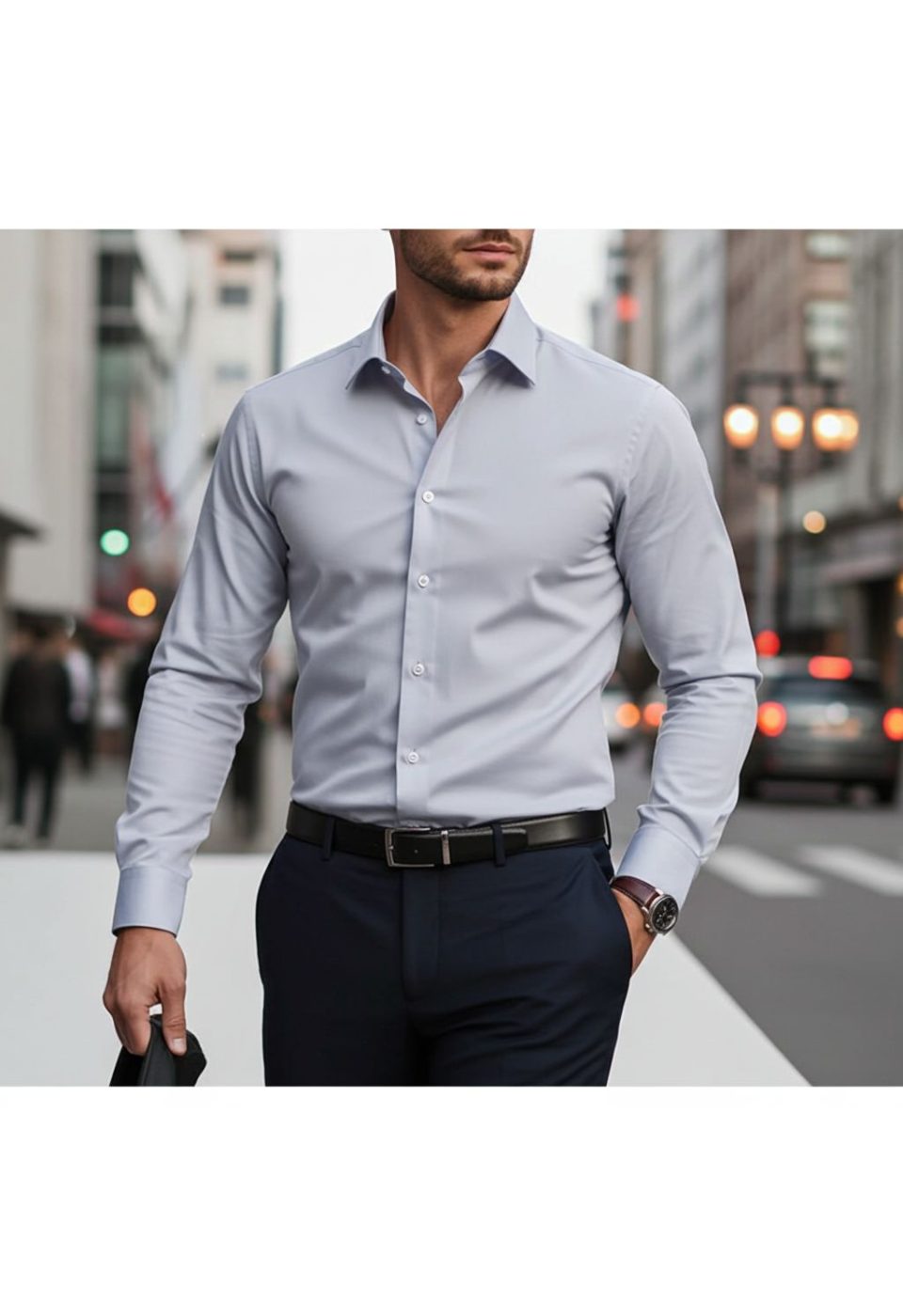 Slim Fit Uzun Kol Düz Renk Rubi Saten Erkek Gömlek 3GMK324201011 - Giovanni Fratelli