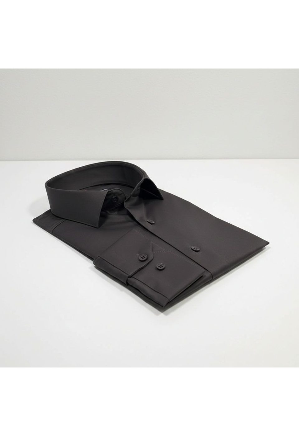 Slim Fit Uzun Kol Düz Renk Rubi Saten Erkek Gömlek 3GMK324201020 - Giovanni Fratelli