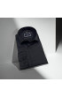 Slim Fit Uzun Kol Düz Renk Rubi Saten Erkek Gömlek 3GMK324201022