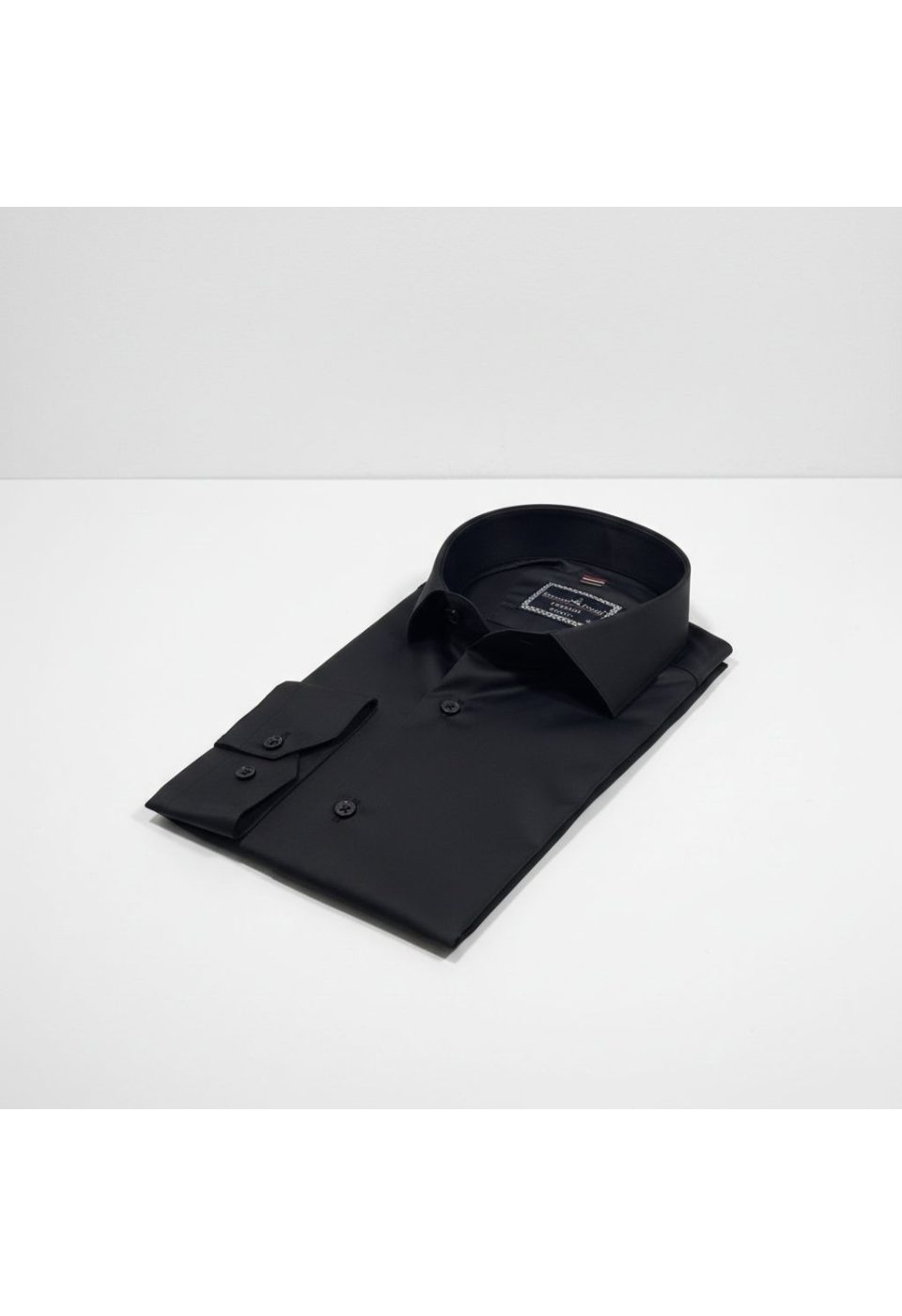 Slim Fit Uzun Kol Düz Renk Rubi Saten Erkek Gömlek 3GMK324201022 - Giovanni Fratelli