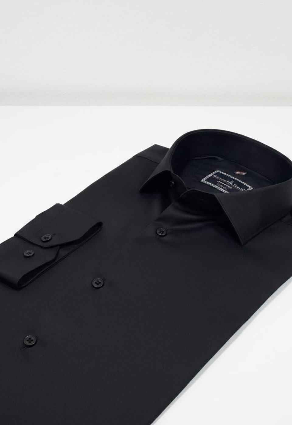 Slim Fit Uzun Kol Düz Renk Rubi Saten Erkek Gömlek 3GMK324201022 - Giovanni Fratelli