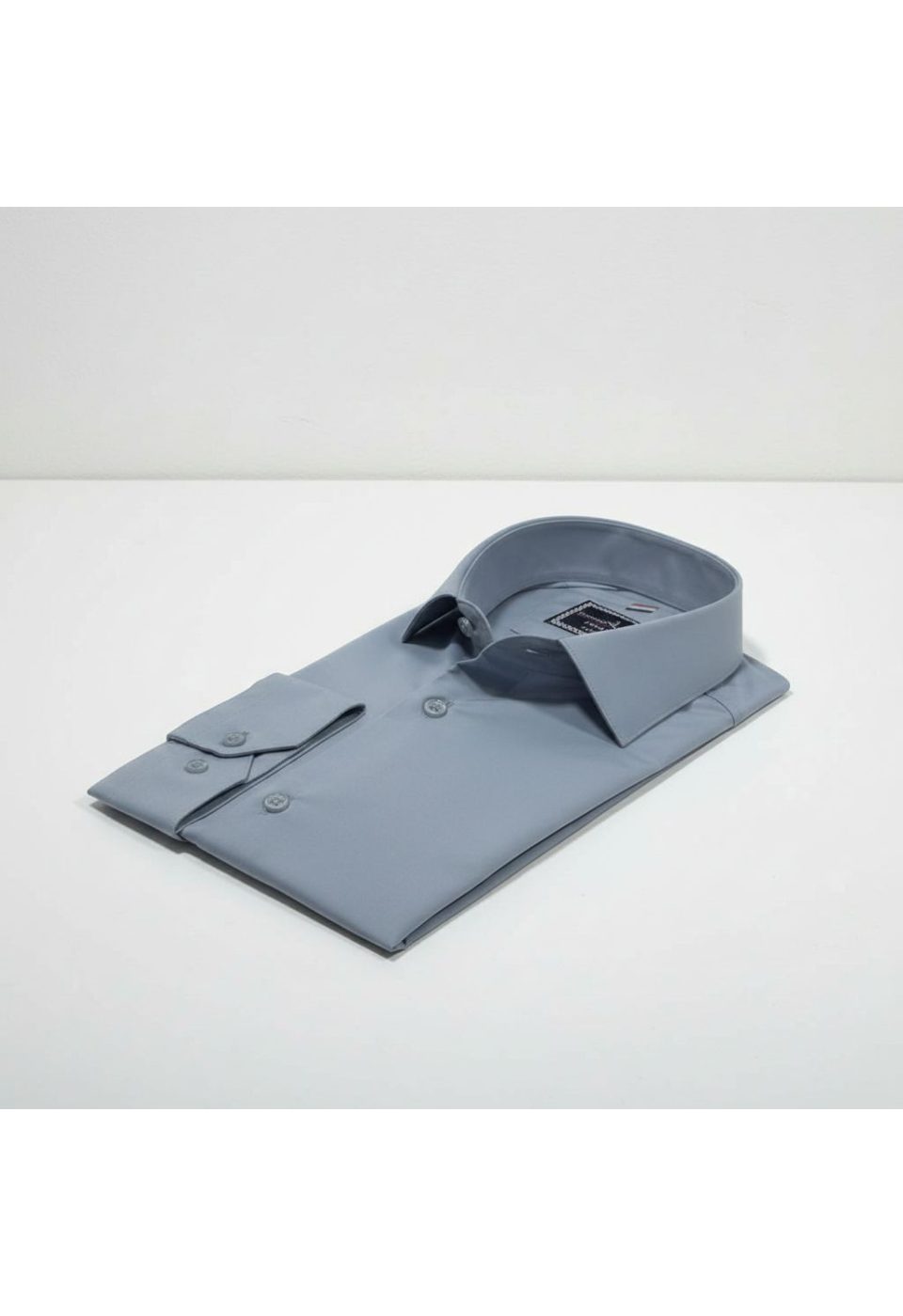 Slim Fit Uzun Kol Düz Renk Rubi Saten Erkek Gömlek 3GMK324201023 - Giovanni Fratelli