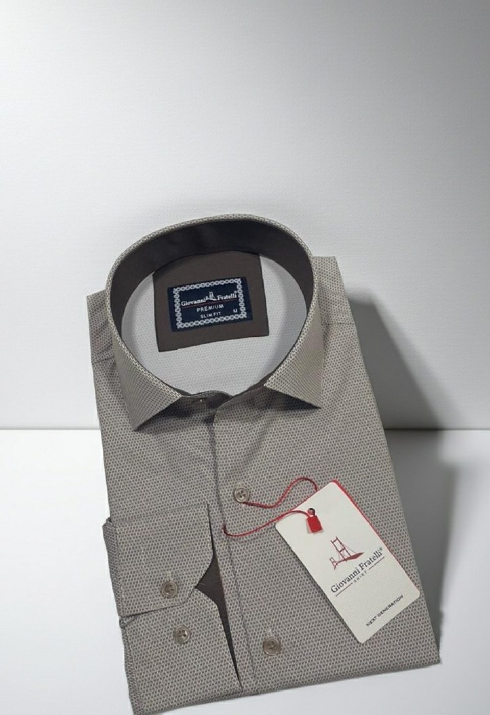 Slim Fit Uzun Kol Dijital Baskılı Desenli Erkek Gömlek 3GMK314207009