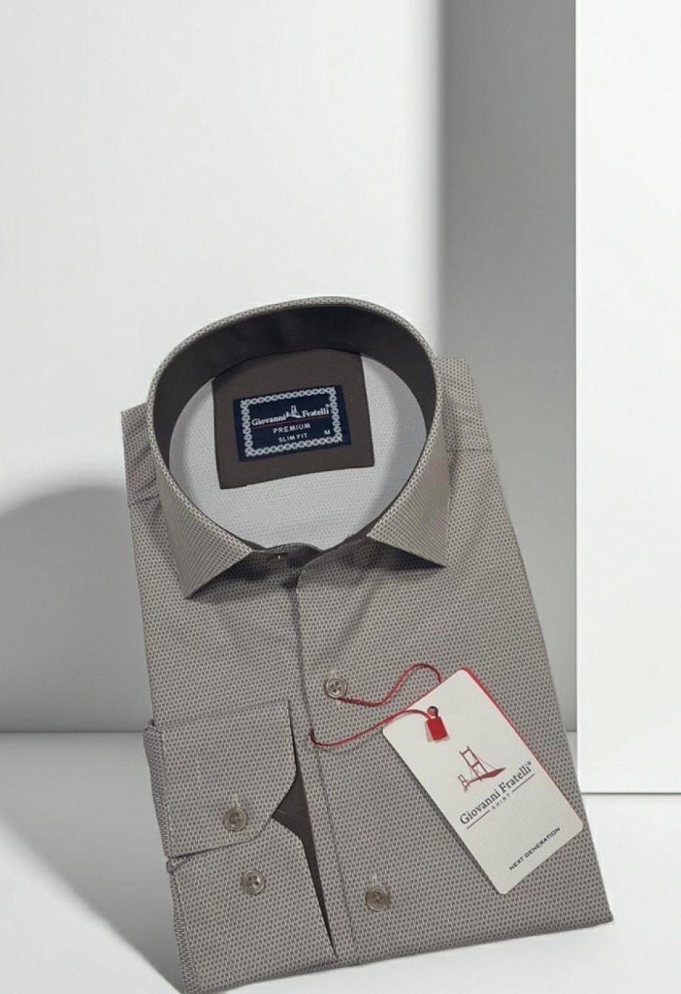 Slim Fit Uzun Kol Dijital Baskılı Desenli Erkek Gömlek 3GMK314207009