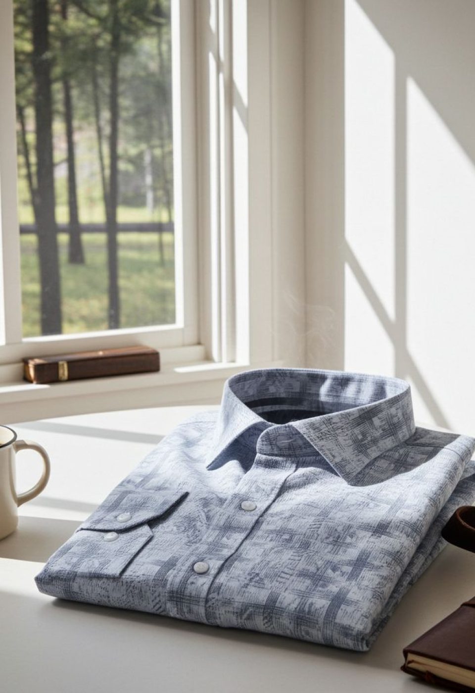 Büyük Beden Slim Fit Uzun Kol Desenli Erkek Gömlek 4GMK325001001 - Giovanni Fratelli