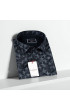 Büyük Beden Slim Fit Uzun Kol Desenli Erkek Gömlek 4GMK325001004