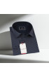 Büyük Beden Slim Fit Uzun Kol Desenli Erkek Gömlek 4GMK325004009