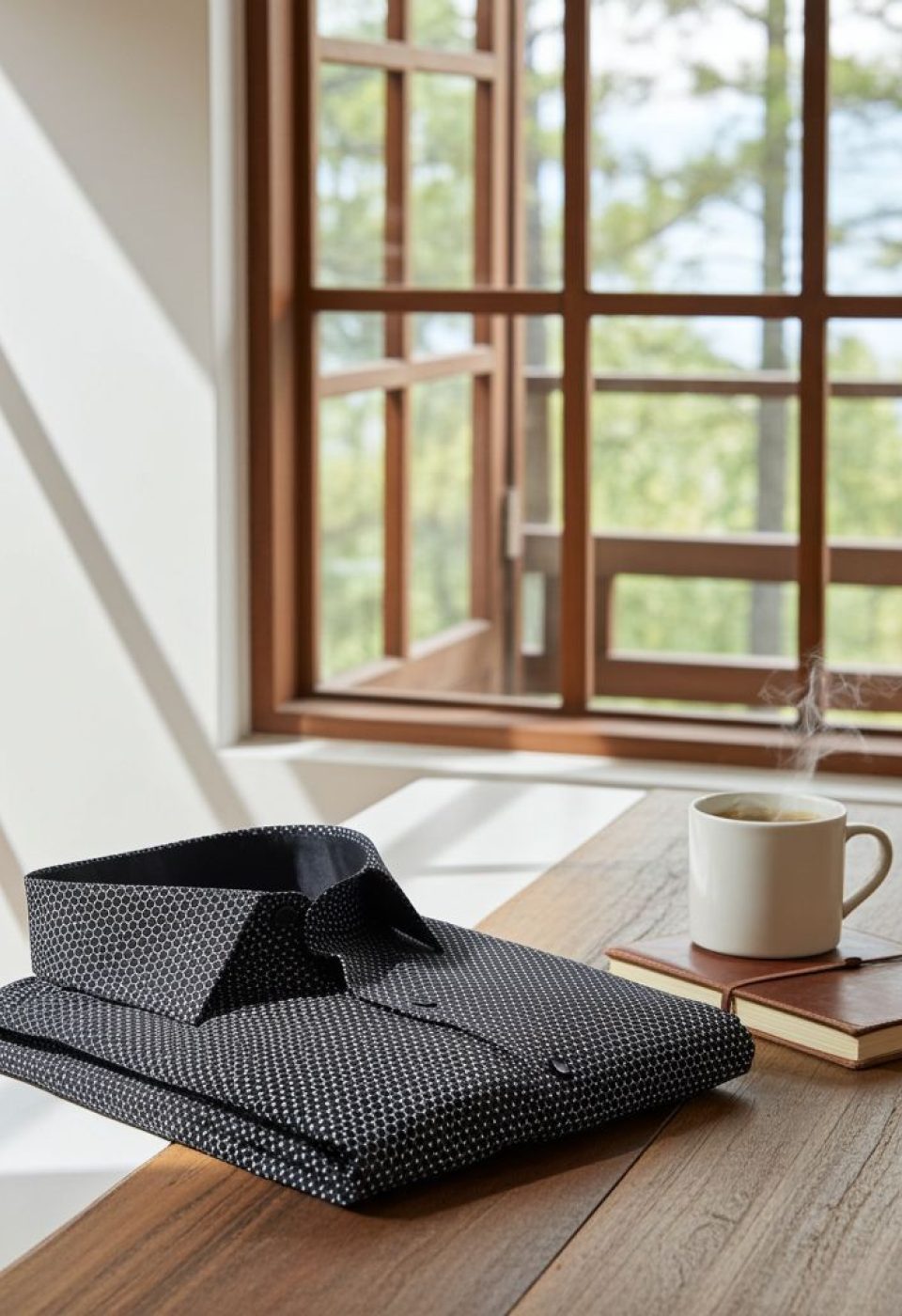 Büyük Beden Slim Fit Uzun Kol Desenli Erkek Gömlek 4GMK325004010 - Giovanni Fratelli