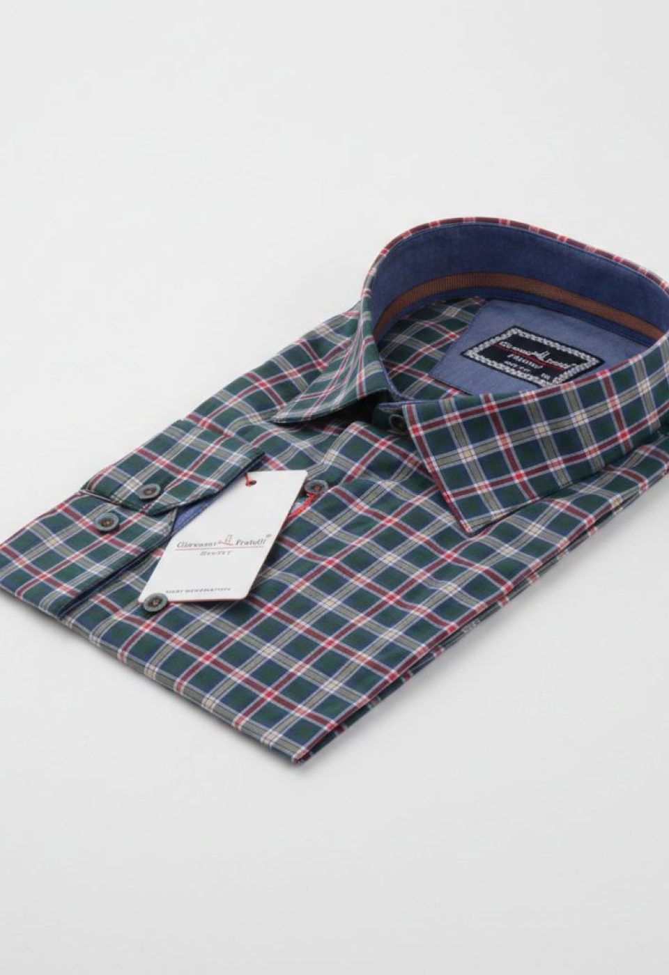 Büyük Beden Slim Fit Uzun Kol Desenli Erkek Gömlek 4GMK325030008 - Giovanni Fratelli