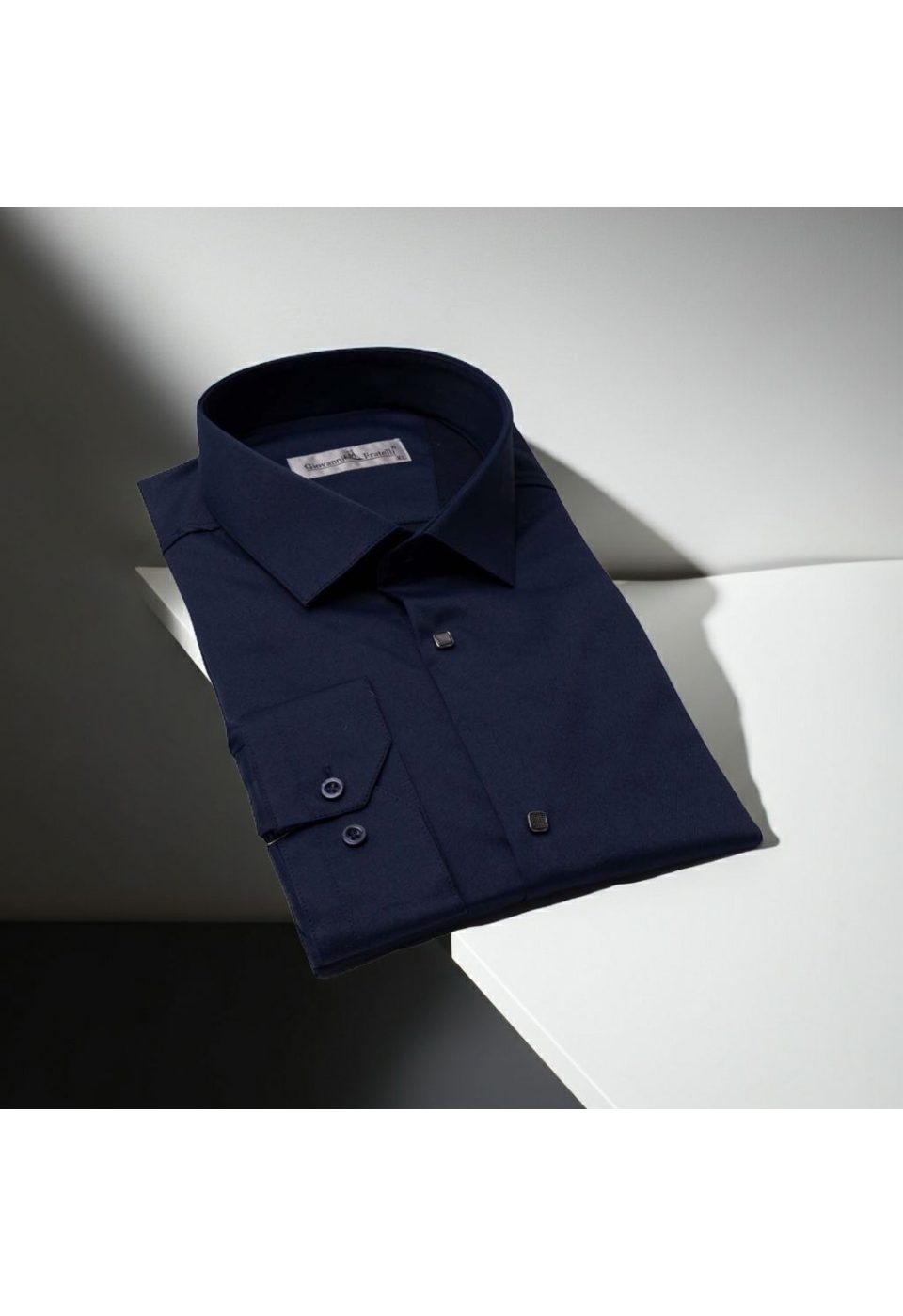 8066 CR SATIN 004 Slim Fit Uzun Kol Düz Renk Saten Erkek Gömlek 3GMK318066004 - Giovanni Fratelli