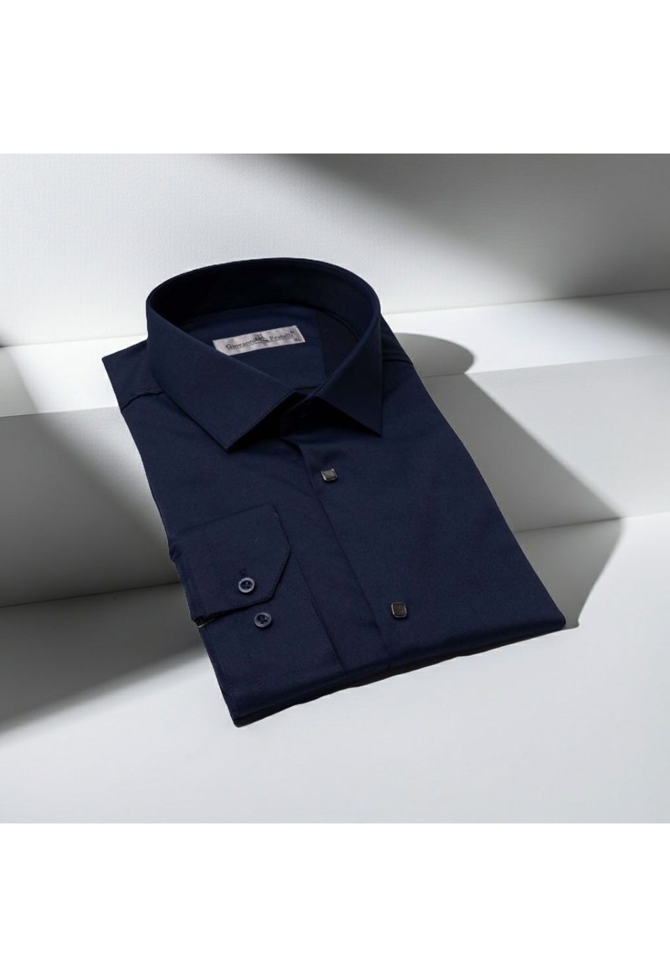 8066 CR SATIN 004 Slim Fit Uzun Kol Düz Renk Saten Erkek Gömlek 3GMK318066004 - Giovanni Fratelli