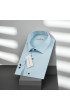 Slim Fit Uzun Kol Düz Renk Saten Erkek Gömlek 3GMK318066012 Slim Fit Uzun Kol Düz Renk Saten Erkek Gömlek 3GMK318066012