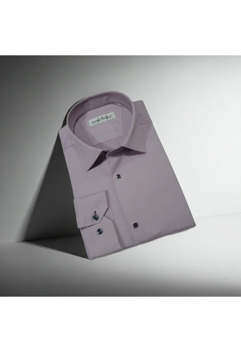 8066 CR SATIN 015 Slim Fit Uzun Kol Düz Renk Saten Erkek Gömlek 3GMK318066015 - Giovanni Fratelli