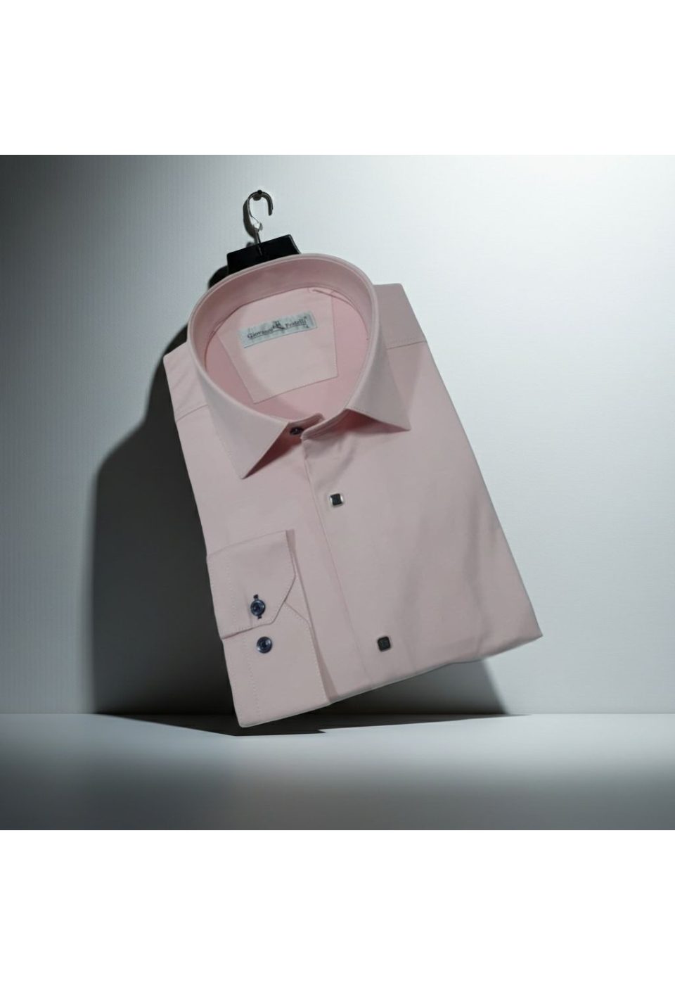 8066 CR SATIN 017 Slim Fit Uzun Kol Düz Renk Saten Erkek Gömlek 3GMK318066017 - Giovanni Fratelli
