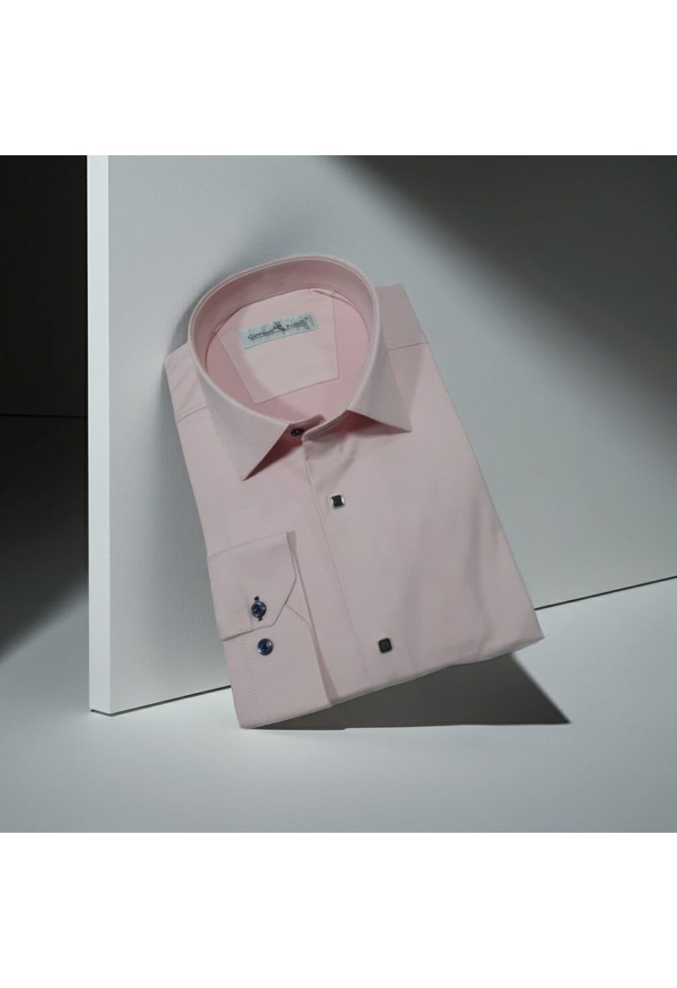 8066 CR SATIN 017 Slim Fit Uzun Kol Düz Renk Saten Erkek Gömlek 3GMK318066017 - Giovanni Fratelli