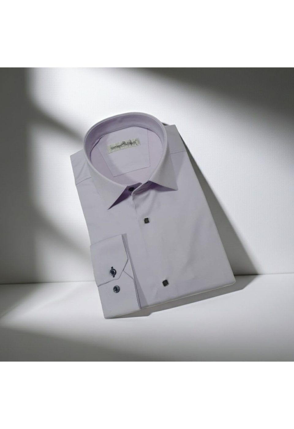 8066 CR SATIN 019 Slim Fit Uzun Kol Düz Renk Saten Erkek Gömlek 3GMK318066019 - Giovanni Fratelli