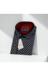 Büyük Beden Slim Fit Uzun Kol Desenli Erkek Gömlek 4GMK315043004