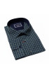 Büyük Beden Slim Fit Uzun Kol Desenli Erkek Gömlek 4GMK315054001