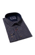 Büyük Beden Slim Fit Uzun Kol Desenli Erkek Gömlek 4GMK315054002