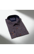 Büyük Beden Slim Fit Uzun Kol Desenli Erkek Gömlek 4GMK315054003
