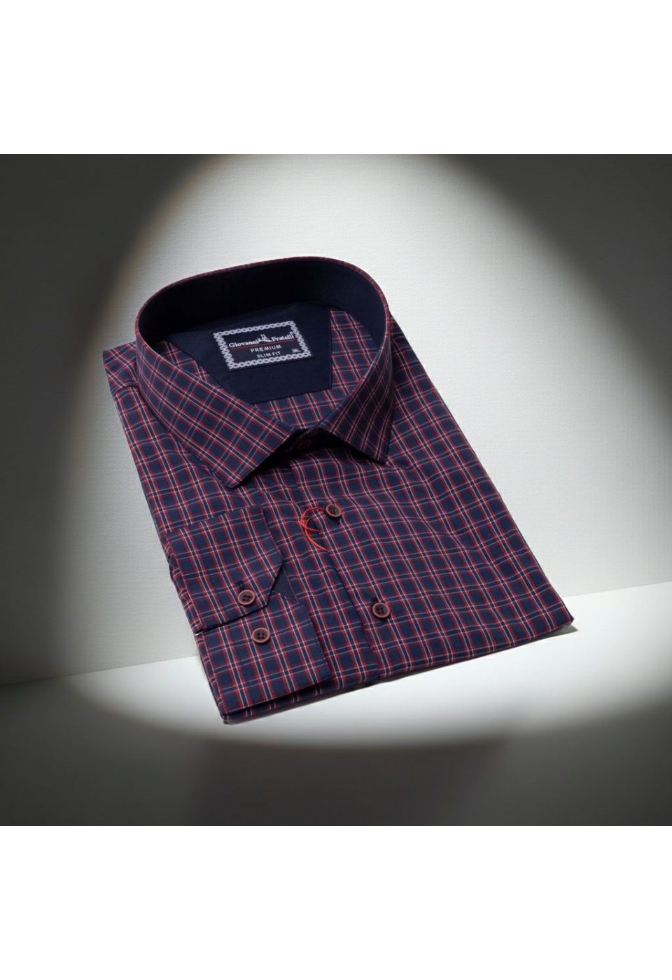 Büyük Beden Slim Fit Uzun Kol Desenli Erkek Gömlek 4GMK315054004 - Giovanni Fratelli