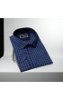 Büyük Beden Slim Fit Uzun Kol Desenli Erkek Gömlek 4GMK315054005