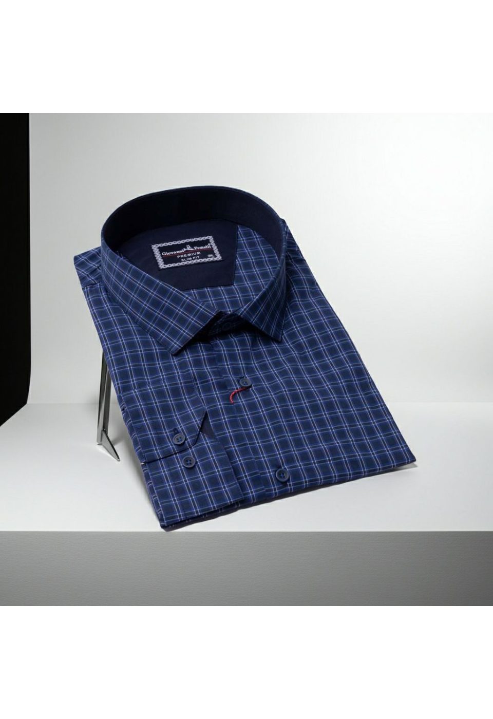 Büyük Beden Slim Fit Uzun Kol Desenli Erkek Gömlek 4GMK315054005 - Giovanni Fratelli
