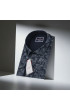 Büyük Beden Slim Fit Uzun Kol Desenli Erkek Gömlek 4GMK315059007