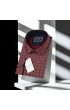 Büyük Beden Slim Fit Uzun Kol Desenli Erkek Gömlek 4GMK315065005
