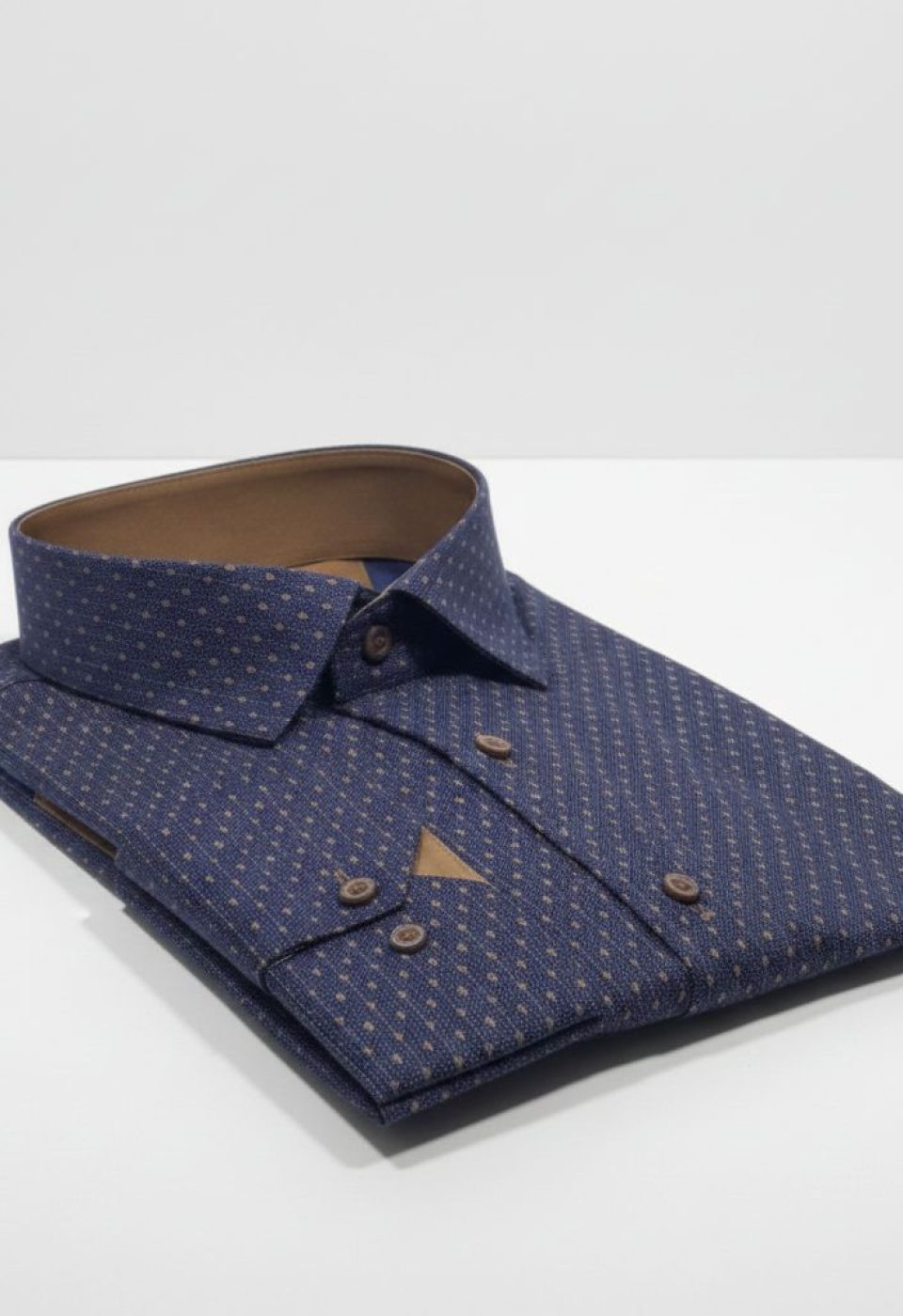 Büyük Beden Slim Fit Uzun Kol Desenli Erkek Gömlek 4GMK315066007 - Giovanni Fratelli
