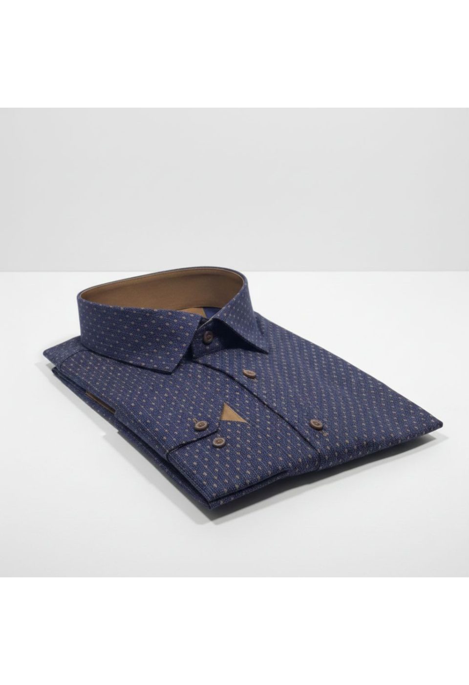 Büyük Beden Slim Fit Uzun Kol Desenli Erkek Gömlek 4GMK315066007 - Giovanni Fratelli