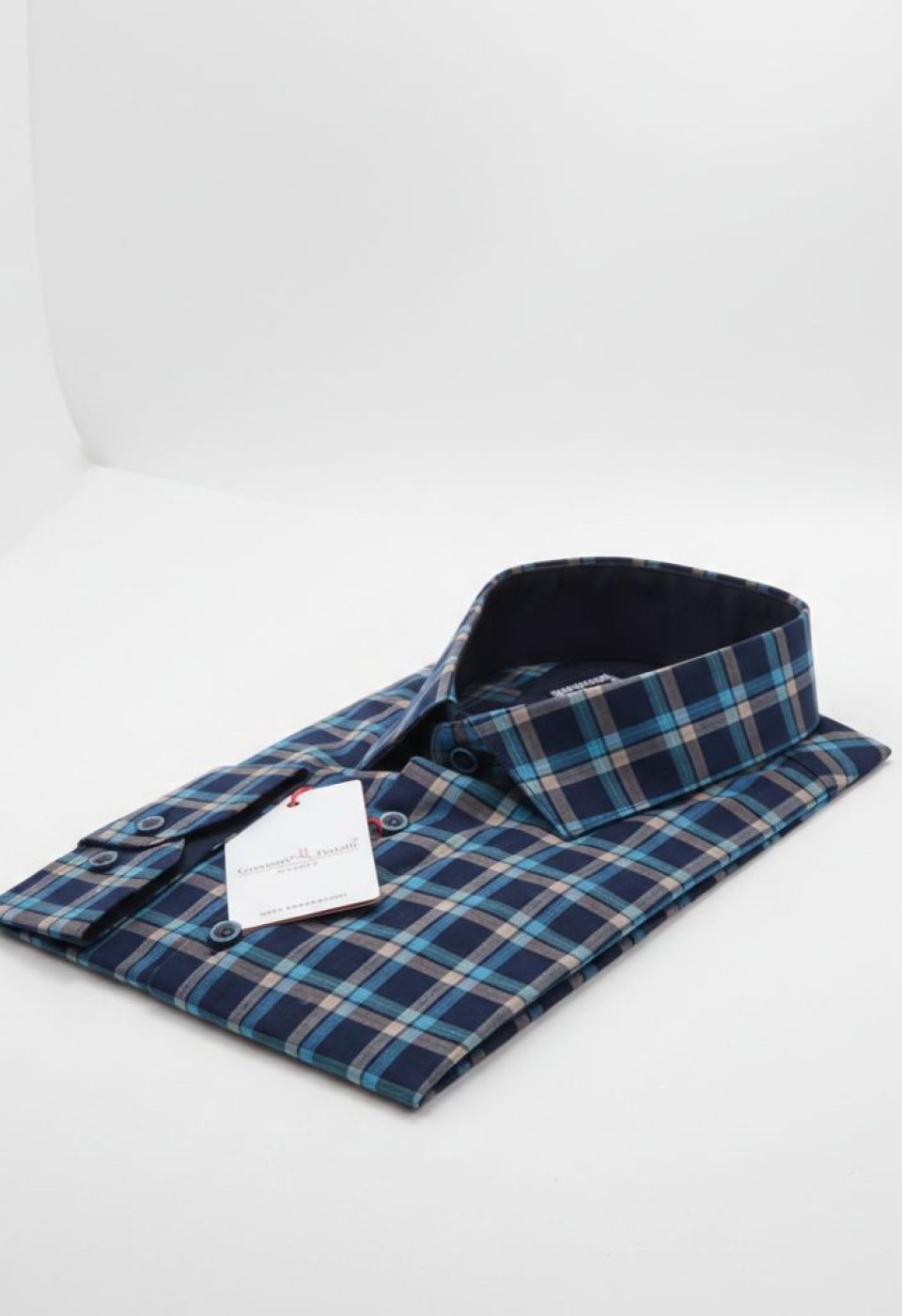 Büyük Beden Slim Fit Uzun Kol Desenli Erkek Gömlek 4GMK315067014 - Giovanni Fratelli