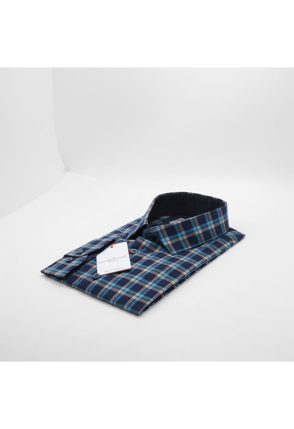 Büyük Beden Slim Fit Uzun Kol Desenli Erkek Gömlek 4GMK315067014 - Giovanni Fratelli